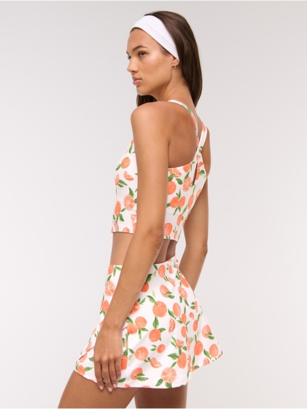 Abercrombie & Fitch Athletic Set in Citrus Print